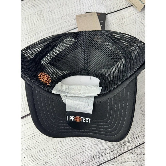 The Mountain Foam Snapback Trucker Cap Black Elephant Stop Extinction Nature New - Picture 5 of 7